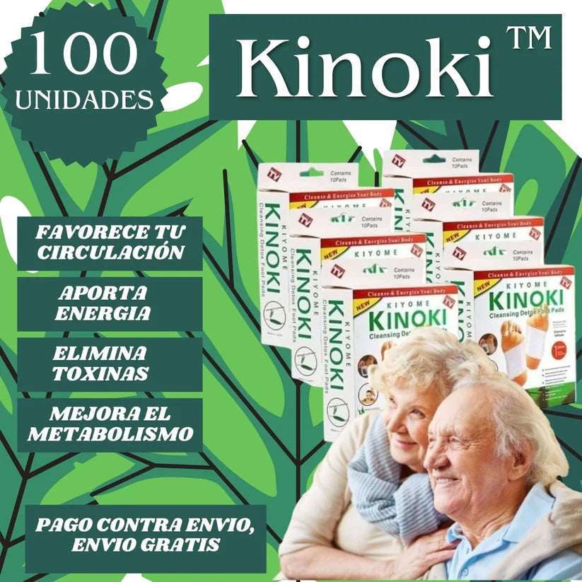 PACK 3 CAJAS KINOKI